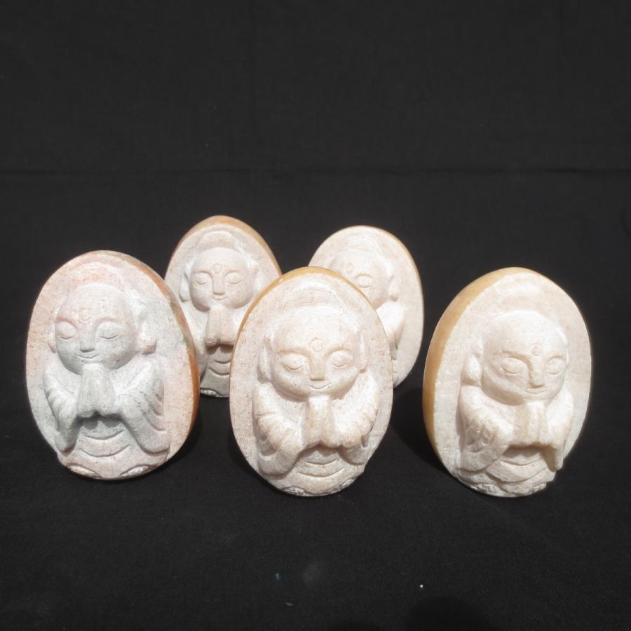 ☆可愛い大理石の置物五匹