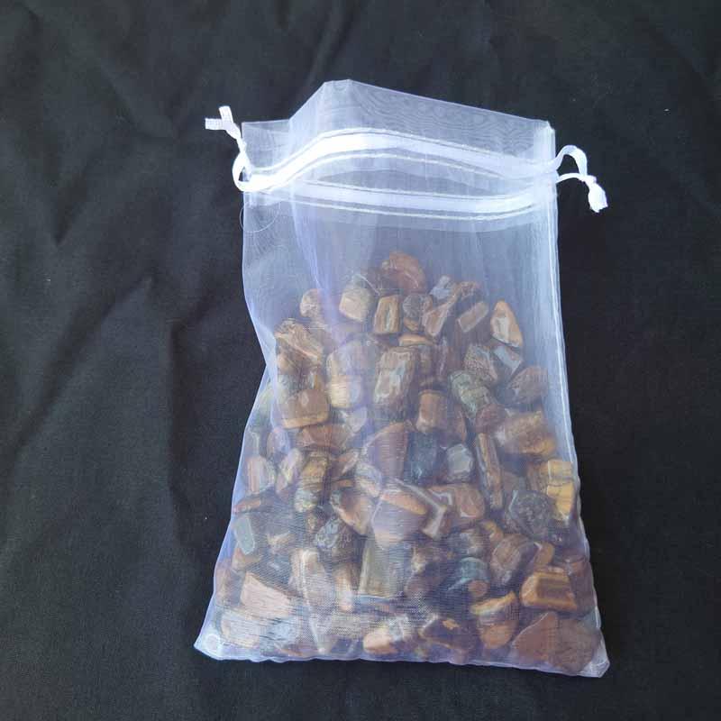 虎目石 タイガーアイ 【500g】 さざれ石 粒石 天然 カラーストーン