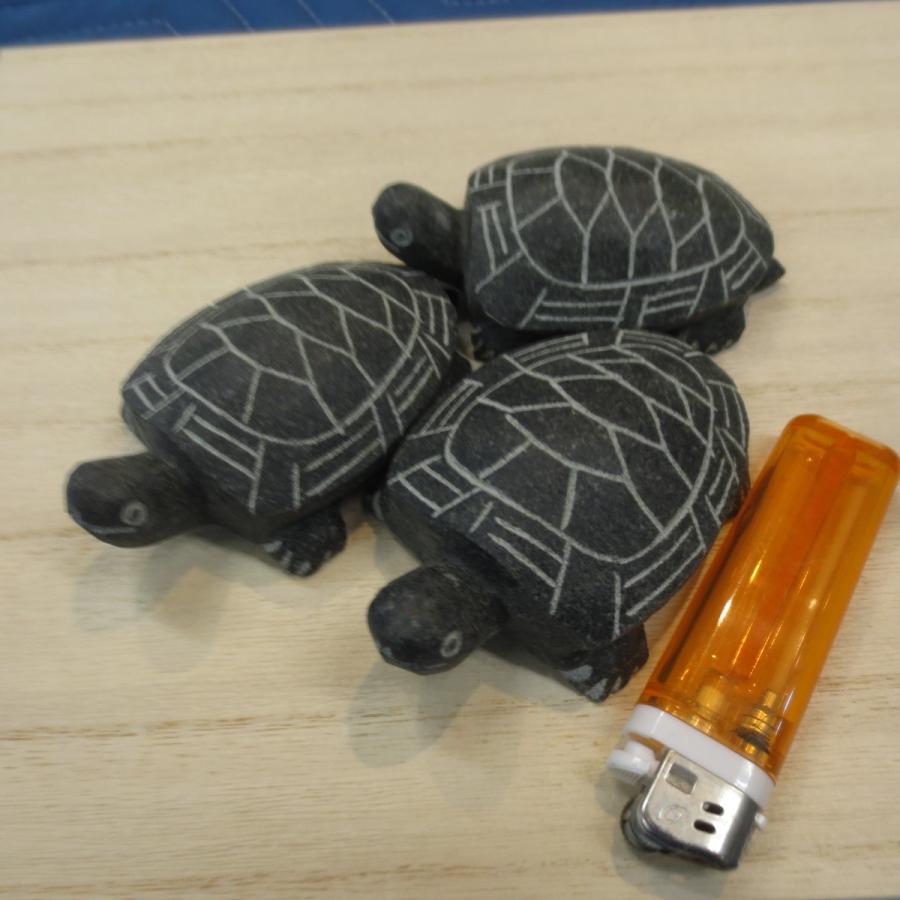 緑カメTurtle-M 亀 かめ の置物 ペーパーウェイト おしゃれ 文鎮