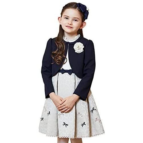 21年ファッション福袋 Chopin ショパン 入学式 女の子 子供服 スーツ フォーマル フラワージャガードアンサンブル ベージュ 1 フォーマル ドレス スーツ