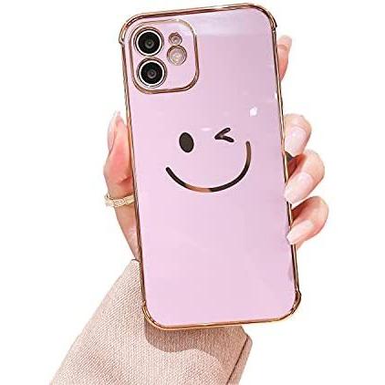 最も完璧な ケース Iphone11 キャラクター スマイル 可愛い 韓国 ケース Iphone11 可愛い Iphone11 キラキラ 薄い紫 おしゃれ アンドロイドスマホ用ケース Www We Job Com