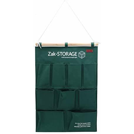 高儀(Takagi) ウォールポケット Zak-STORAGE グリーン WP-400G (グリーン) ウォールポケット