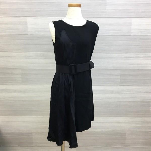 エムエムシックス Mm6 ワンピース 美品 ノースリーブ ドレープ アシンメトリー アシメ ベルト付 サイズ36 Sサイズ ブラック Maison Margiela ワンピ N A 1 サンステップ Yahoo 店 通販 Yahoo ショッピング