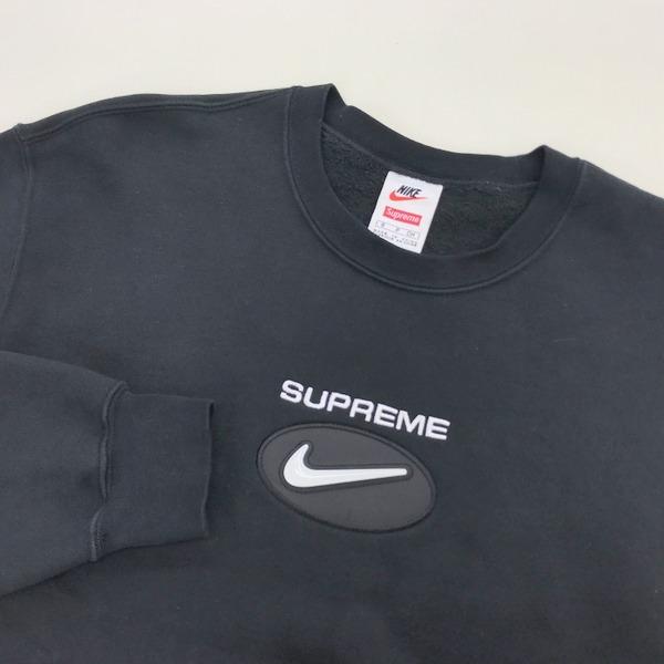 シュプリーム ナイキ Jewel Crewneck ジュエル クルーネック ロゴ スウェット トレーナー 裏起毛 メンズ Sサイズ ブラック 春秋 Supreme Nike トップス Dm0115 1 サンステップ Yahoo 店 通販 Yahoo ショッピング