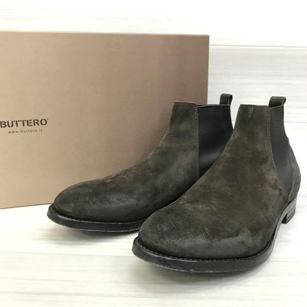 ブランド雑貨総合 ブッテロ Buttero シューズ B6169 サイドゴアブーツ ブッテロ サイドゴアブーツ Df0674 靴 Buttero オールシーズン ブラウン 27 5cm メンズ 箱付き ショート シューズ スエード B6169 ブーツ Meorboston Org