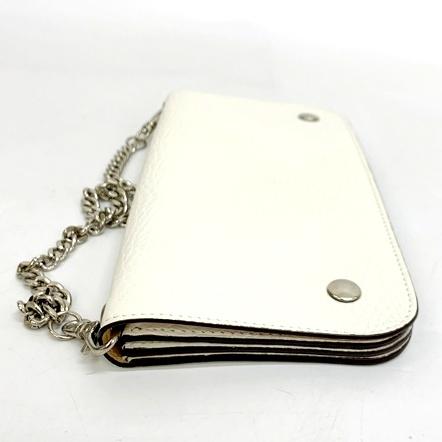 J&M Davidson J&MDavidson 美品 チェーンウォレット 長財布 レディース 