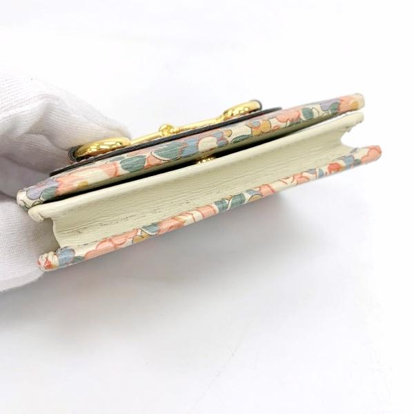GUCCI LIBERTY リバティー ホースビット 花柄 二つ折り財布 ミニ GUCCI LIBERTY リバティー ホースビット 花柄 二つ折り財布 ミニ