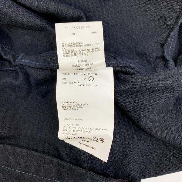 YOKE ヨーク CUT-OFF HALF COAT UK22SS0312C カットオフ ハーフ YOKE ヨーク CUT-OFF HALF COAT UK22SS0312C カットオフ ハーフ