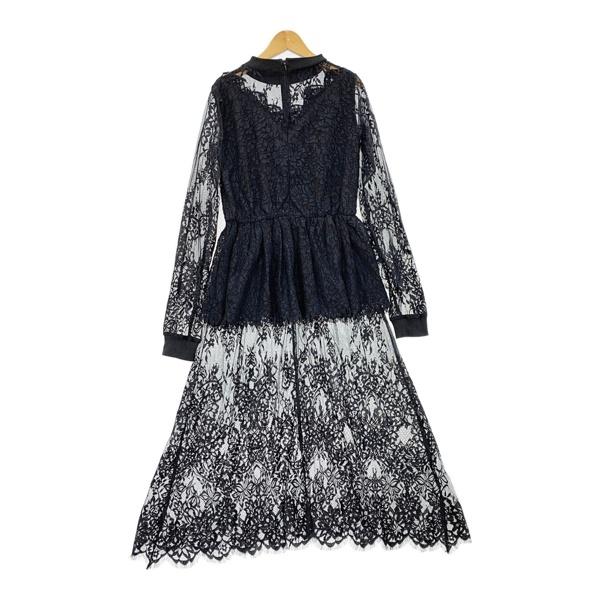 Ameri（アメリ） AMERI LACE LAYERED DRES レース レイヤード ドレス