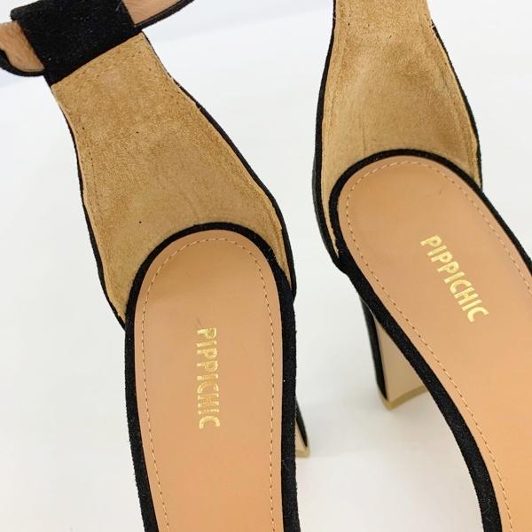 激安！試着のみ未使用 pippichic ラウンド9cmストラップサンダル23 楽天市場】PIPPICHIC ピッピシック サンダル（靴サイズ（cm