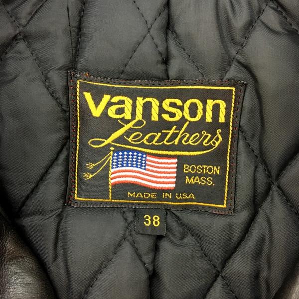 VANSON Vanson C2 ダブルライダースジャケット レザージャケット 革 