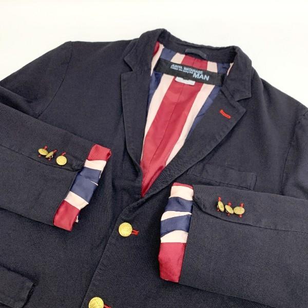 ジュンヤワタナベマン テーラード ジャケット 古着 AD2008 WB-J018