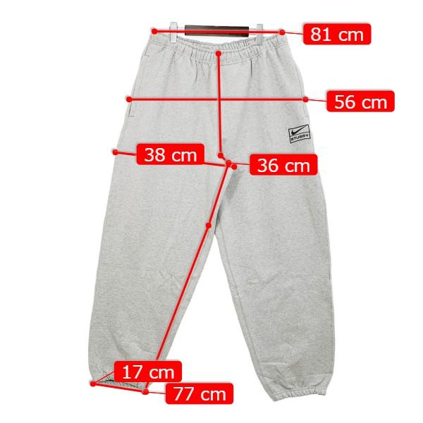 NIKE STUSSY スウェット パンツ DO9340-063 新品同様 イージーパンツ