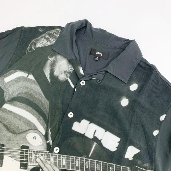 ステューシー ボブマーリー OPEN COLLAR SHIRT オープンカラー シャツ