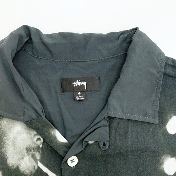 ステューシー ボブマーリー OPEN COLLAR SHIRT オープンカラー シャツ