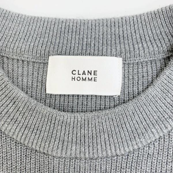CLANE（クラネ） クラネオム リブ ニットベスト セーター 美品 27106 