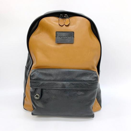 COACH コーチ バイカラー オールレザー リュック バックパック 新品