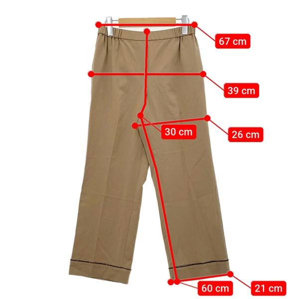 N°21（ヌメロヴェントゥーノ） ラインストーン付き パンツ スラックス