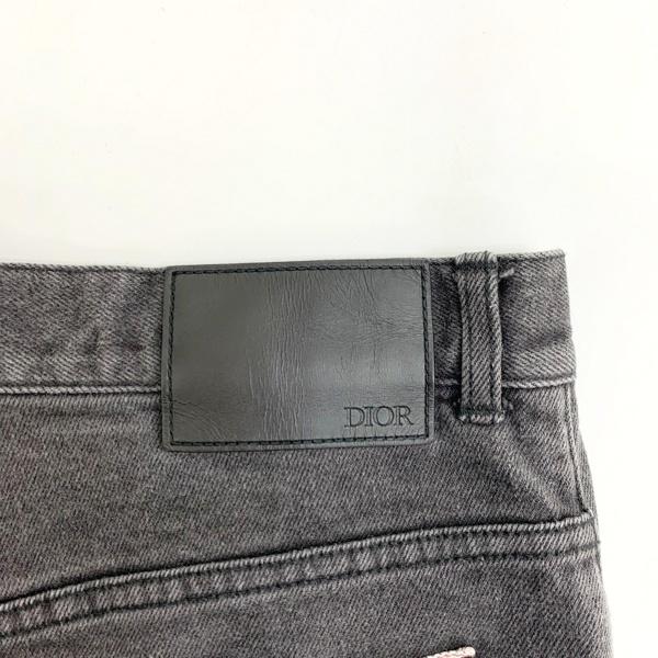 Christian Dior Stussy 蜂 ロゴ 刺繍 デニムパンツ 013DS01DY988 