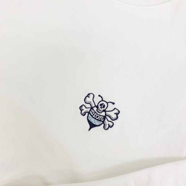 STUSSY ディオール ショーン ステューシー BEE 蜂 刺繍 クルーネック 