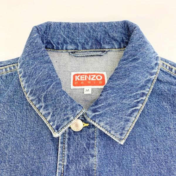 KENZO ケンゾー ボケ フラワー 刺繍 デニムジャケット 美品 KENZO ケンゾー ボケ フラワー 刺繍 デニムジャケット 美品