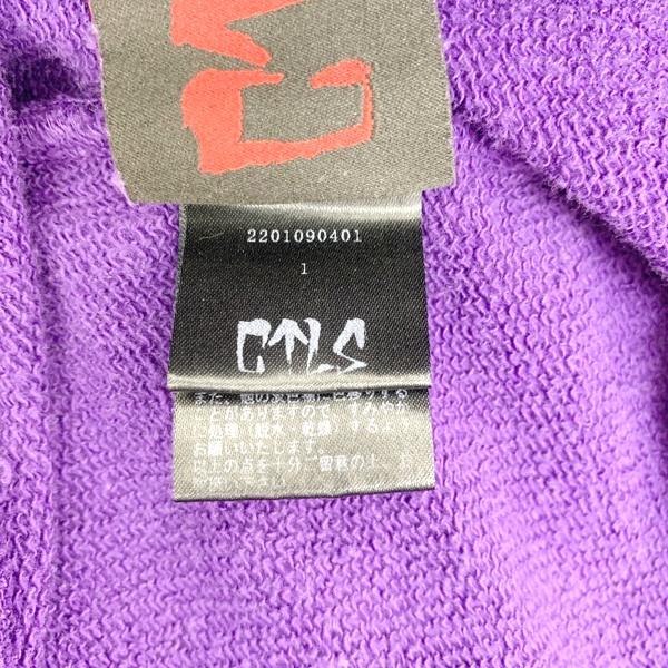 新品】CVTVLISTカタリストロゴ刺繍ブリーチ加工サルエルスウェットパンツ1