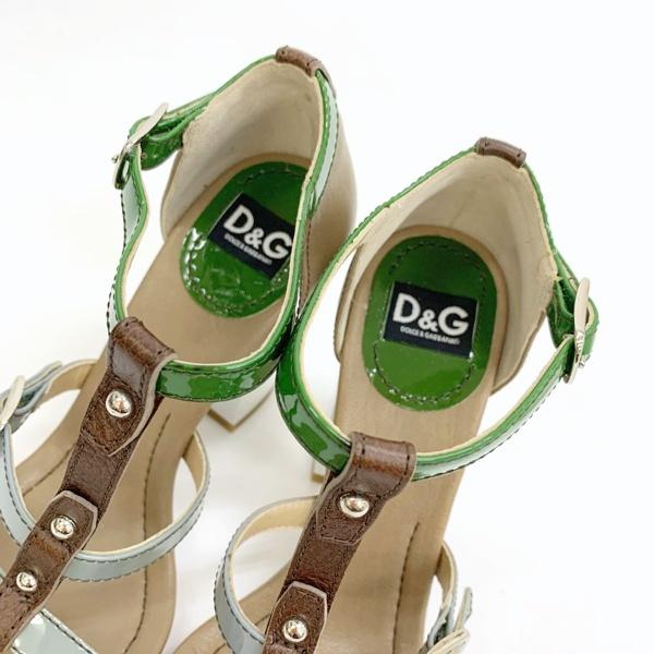 DOLCE&GABBANA D&G ドルチェ&ガッバーナ ドルガバ Tストラップ  