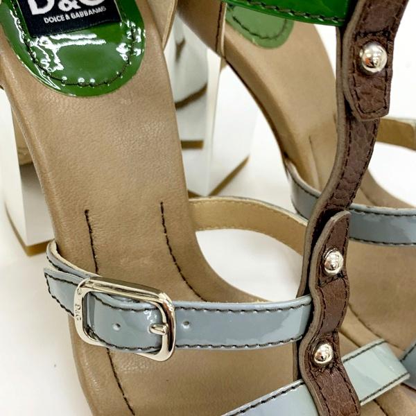 DOLCE&GABBANA D&G ドルチェ&ガッバーナ ドルガバ Tストラップ  