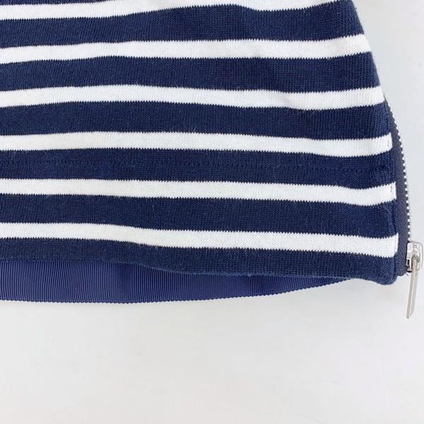 sacai（サカイ） ボーダー サイドジップ ワンピース カットソー 