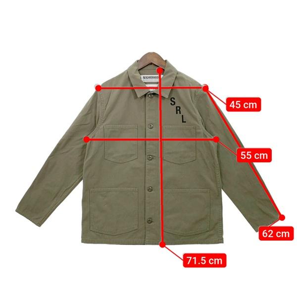 NEIGHBORHOOD ネイバーフッド SRL エスアールエル COVERALL/CN-JKT 