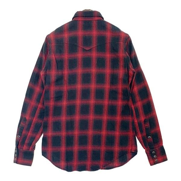 SAINT LAURENT サンローランパリ チェック シャツ ウエスタン SAINT LAURENT サンローランパリ チェック シャツ ウエスタン