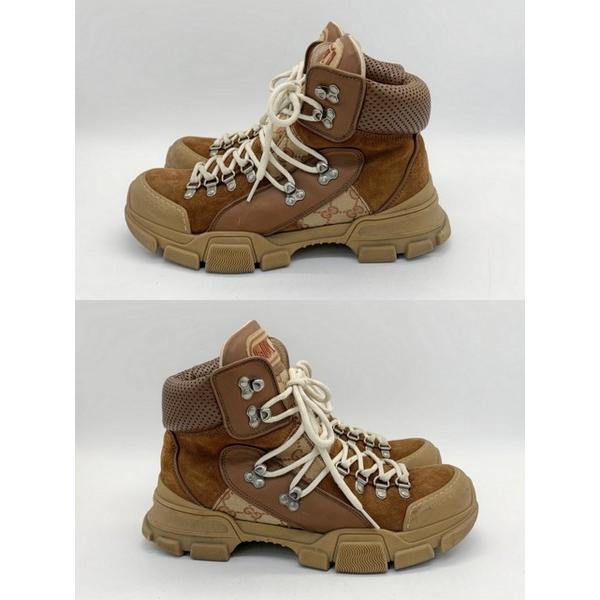 GUCCI グッチ フラッシュトレック 521679 GGキャンバス スエード  