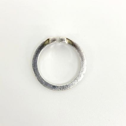 中古】 TIFFANY＆Co. ティファニー Tスクエア リング 指輪 AG925