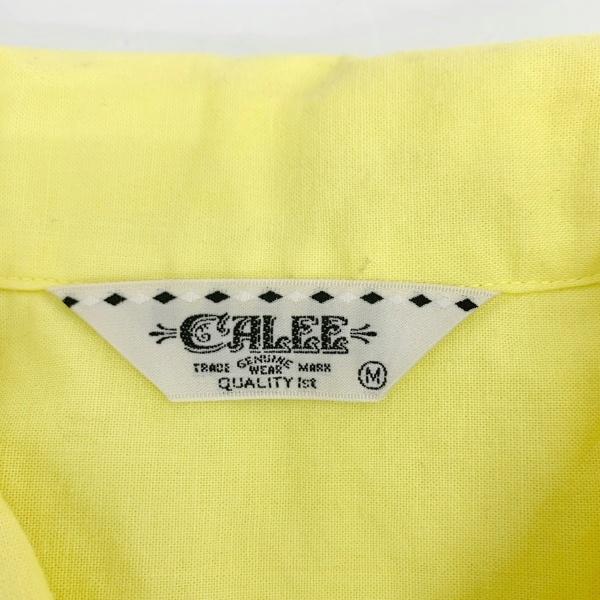 CALEE（キャリー） CALEE EAGLE EMBROIDERY S/S BOWLING SHIRT