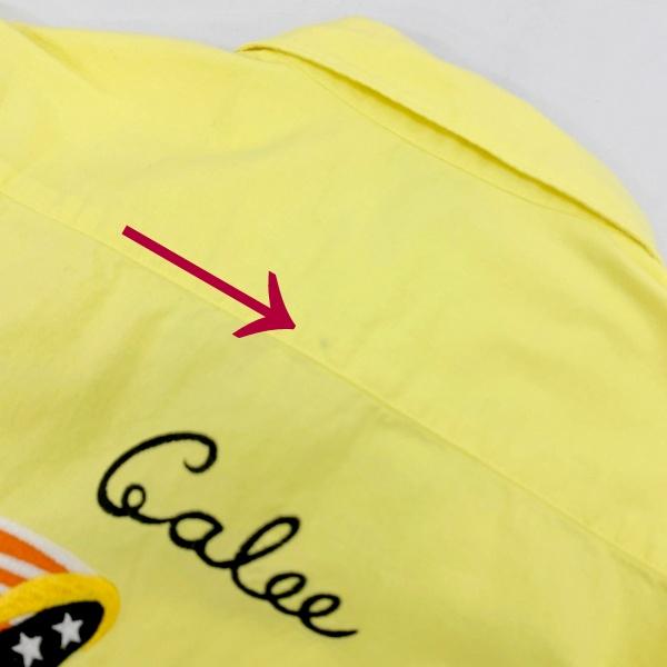 CALEE（キャリー） CALEE EAGLE EMBROIDERY S/S BOWLING SHIRT