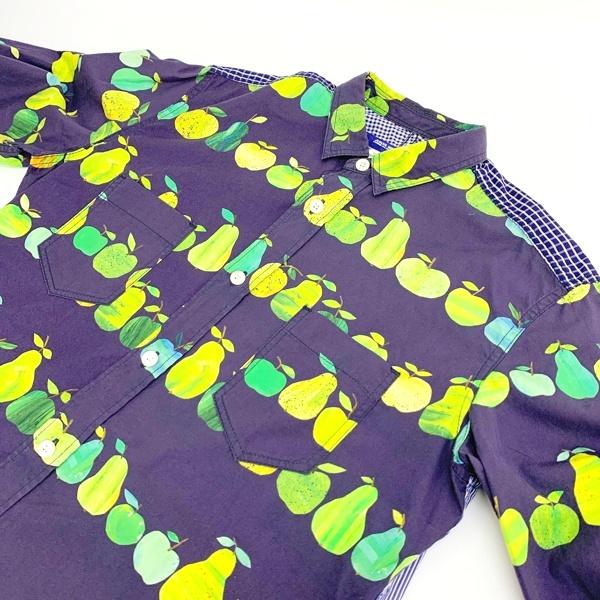 JUNYA WATANABE COMME des GARCONS ジュンヤワタナベマン リンゴ柄 