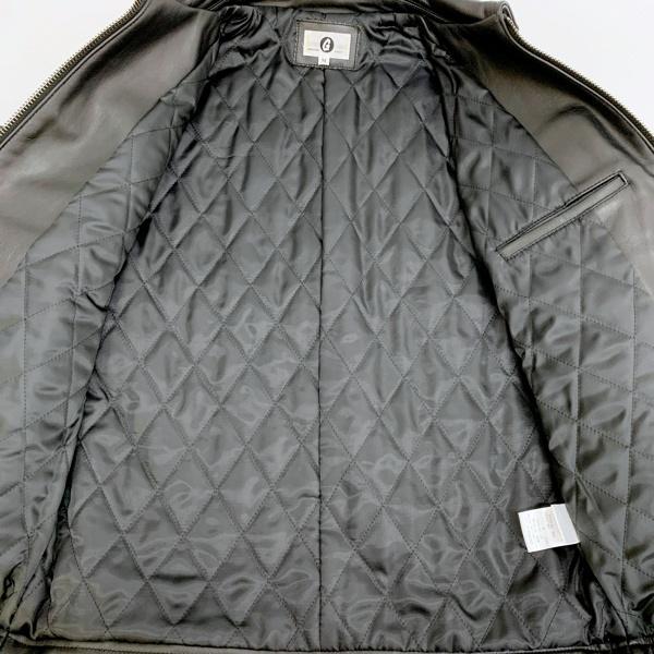 GOOD ENOUGH グッドイナフ グレーM レザージャケット