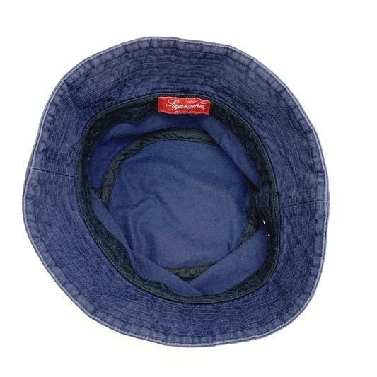 Supreme Embroidered Brim Crusher ロゴ バケハ ハット 帽子 バケット 