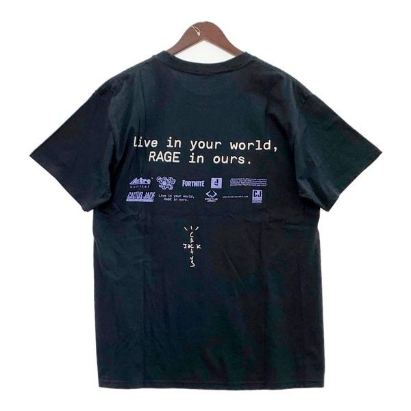 TRAVIS SCOTT Fortnite Cactus Jack World Tee カクタスジャック TRAVIS SCOTT Fortnite Cactus Jack World Tee カクタスジャック
