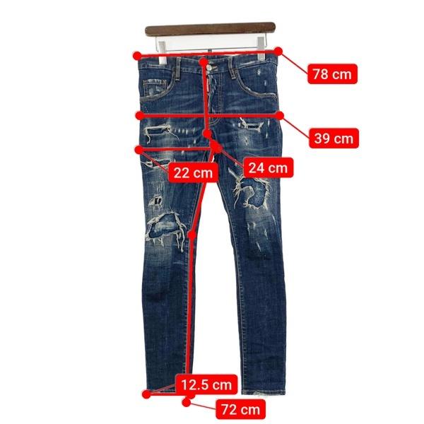 DSQUARED2 ディースクエアード2 ダメージジーンズ 美品 S71LB0756 