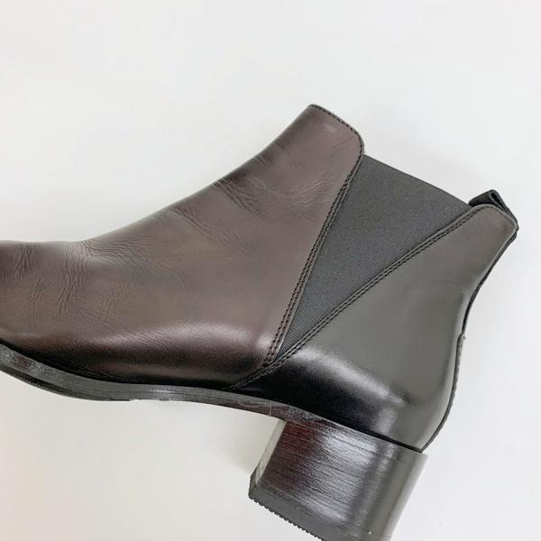 Acne Studios ブラック サイドゴアブーツ レザー メンズ Acne Studios グレー スプレー レザー ブーツ ブラック