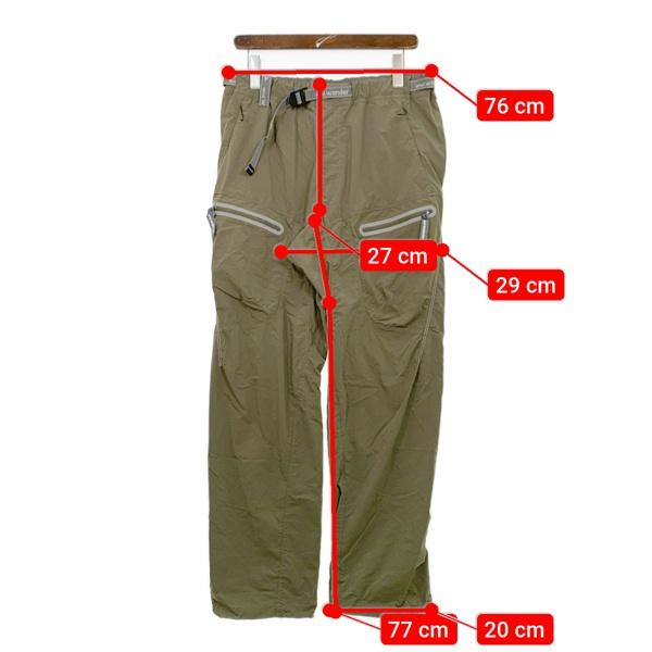 アンドワンダー light hike pants ライトハイク パンツ ナイロン 撥水 