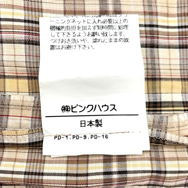PINK HOUSE（ピンクハウス） チェック柄 ティアードスカート