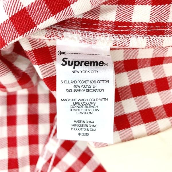 Supreme Gingham Flight pant ギンガム 30