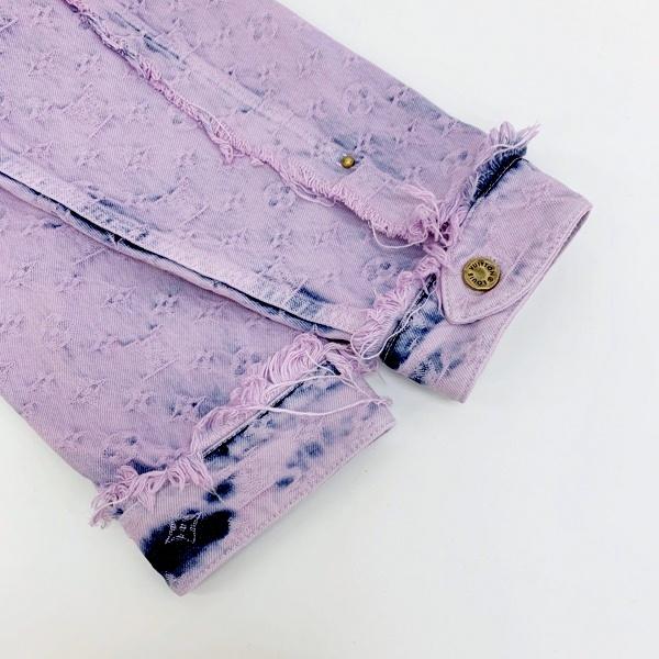 LOUIS VUITTON 23SS フリンジモノグラムボーイフッドデニム LOUIS VUITTON 23SS フリンジモノグラムボーイフッドデニム
