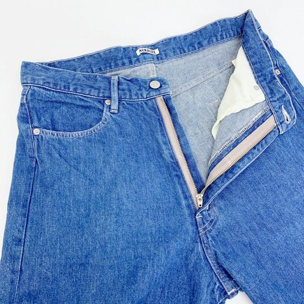 AURALEE オーラリー 22AW SELVEDGE LIGHT DENIM PANTS AURALEE オーラリー 22AW SELVEDGE LIGHT DENIM PANTS