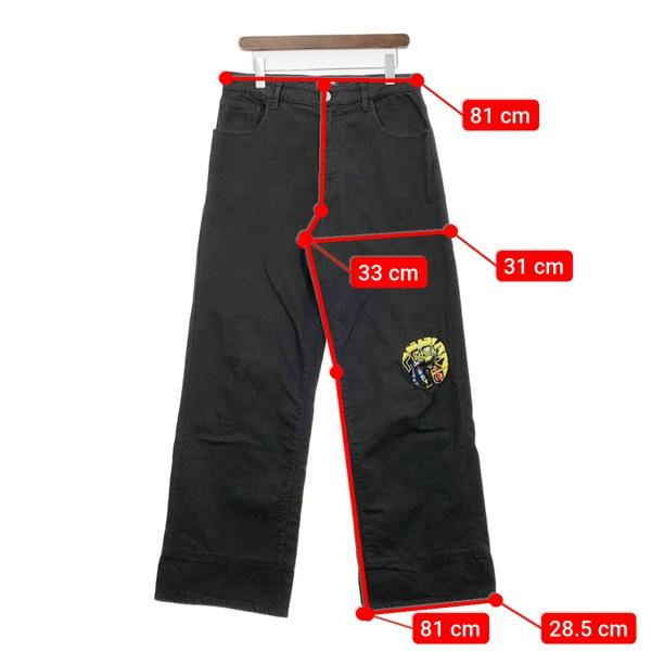 RAF SIMONS Denim workwear pants with pocket holes デニム RAF SIMONS Denim workwear pants with pocket holes デニム