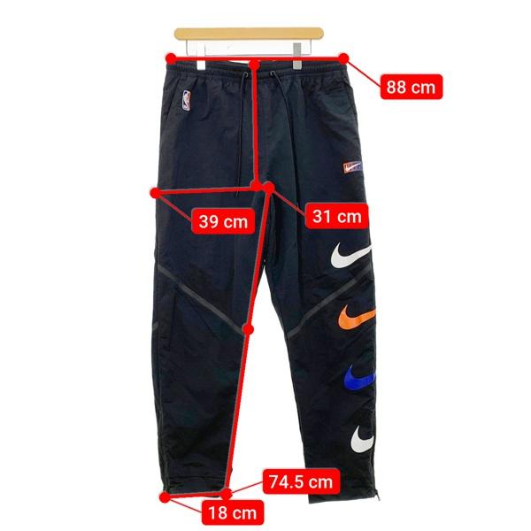 NIKE KITH New York Knicks Pant CZ1802-010 ナイロン パンツ ニューヨークニックス イージーパンツ メンズ XLサイズ ブラック ナイキ キス ズボン DM10267■｜sunstep｜06