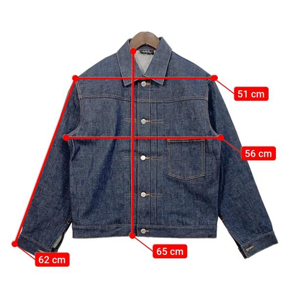 A.P.C. 1stモデル DENIM JACKET リジット デニムジャケット G A.P.C. 1stモデル DENIM JACKET リジット デニムジャケット G