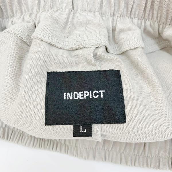 indepict ラウンジパンツライトグレー